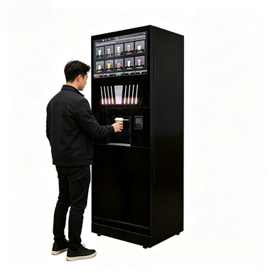 Coffee Equipment Dropshipping - セルフサービスコーヒー自動販売機インスタントコーヒーミルクティーチョコレート自動攪拌自動カップ排出ホテル業務用自動販売機