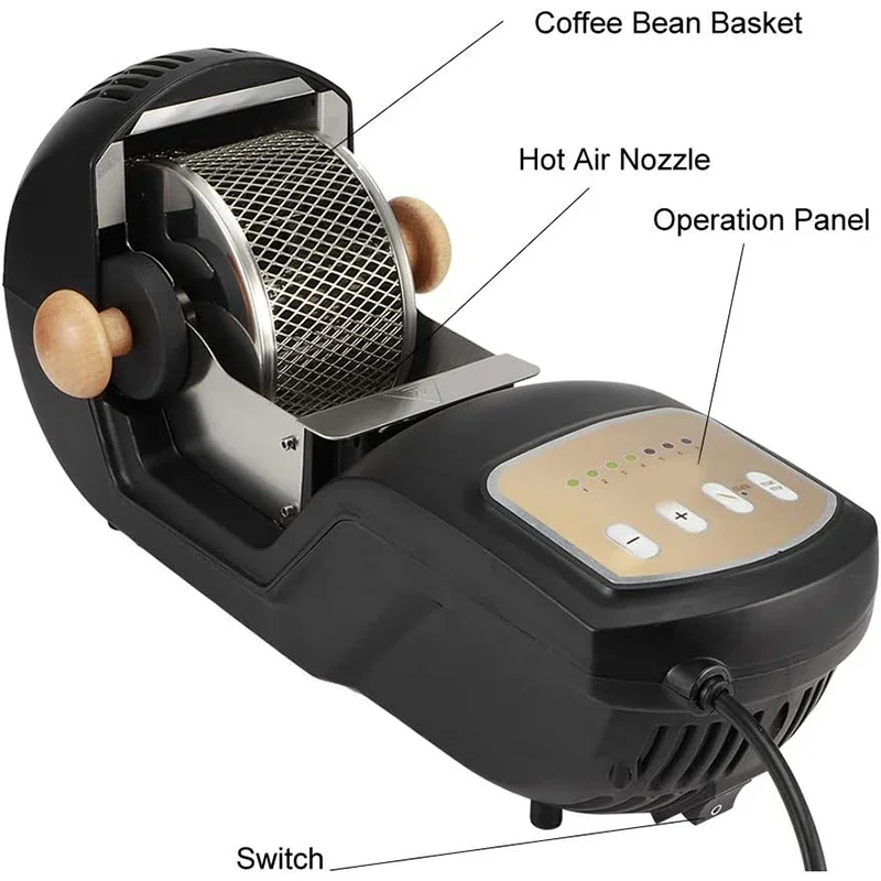 手作り300G容量1600Wポータブルデスクトップコーヒー焙 - Coffee Equipment Philippines のレビューと価格