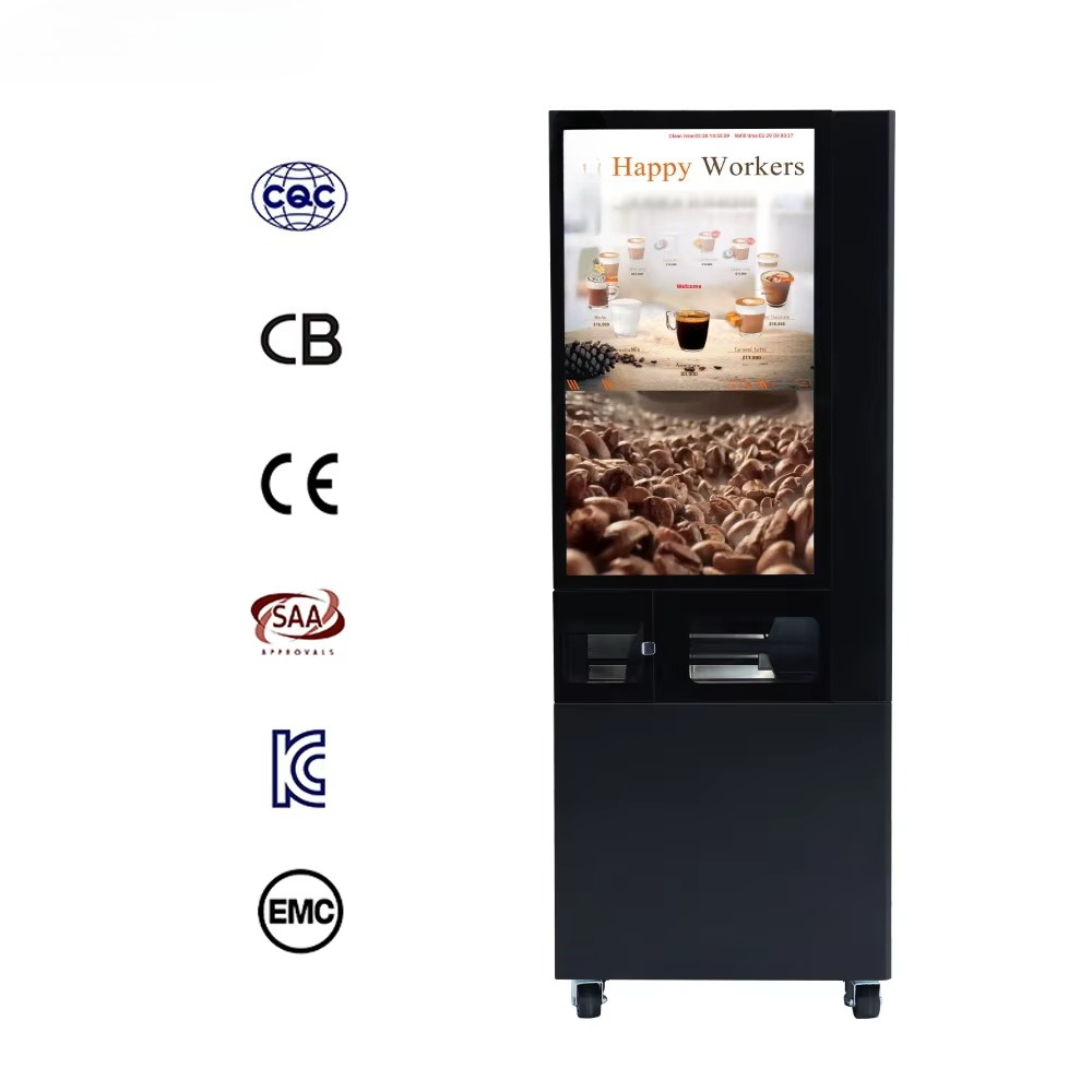 コイン式業務用コーヒー自動販売機、自動カップ排出、空焚き防止 - Coffee Equipment Dropshipping のレビューと価格